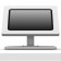 Portable 360 Rotating & Tilting Enclosed iPad Mini 6 | 7 (A17 Pro) Stand [Front Ortho View] - Light Grey