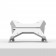 Flippable Desk Stand - No Tablet Enclosure [Front View] - White