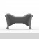 Flippable Desk Stand - VESA 100 Compatible - Light Grey