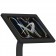 Fixed VESA Floor Stand - iPad Pro 13-inch (M4) - Black [Tablet Front Isometric View]