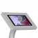 Fixed VESA Floor Stand - Samsung Galaxy Tab A7 Lite 8.7 - Light Grey [Tablet Front Isometric View]