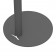 Fixed VESA Floor Stand - Base Detail - Black