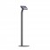 Open Fixed VESA Floor Stand - Samsung Galaxy Tab A9 8.7 - Black [Full Front Isometric View]