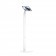 Open Fixed VESA Floor Stand - Samsung Galaxy Tab A8 10.5 - White [Full Front Isometric View]
