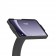 Open Fixed VESA Floor Stand - Samsung Galaxy Tab A9 8.7 - Black [Tablet Front Isometric View]