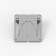 Foldable Kick Stand - No Tablet Enclosure [Front Tilted View] - Light Grey