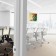 Removable Fixed Glass Mount - Samsung Galaxy Tab A7 Lite 8.7  - White [Isometric View]