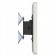Removable Tilting Glass Mount - iPad Air 1 & 2, 9.7-inch iPad Pro - Light Grey [Side View]