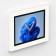 VidaMount On-Wall Tablet Mount - Microsoft Surface Pro 8 - White [Iso Wall View]