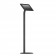 Enclosed Samsung Galaxy Tab A11+ 11" Fixed Floor Stand [Front Iso View] - Black