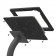 Enclosure Detail | Enclosed Samsung Galaxy Tab A11+ 11" Fixed Floor Stand [Rear Exploded Iso View] - Black
