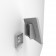 Disassembled | Fixed Tilt Enclosed Samsung Galaxy Tab A11+ 11" Wall Mount [Rear Iso View] - Light Grey