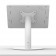 Fixed Enclosed Microsoft Surface Pro 12 Desk / Table Stand [Rear Ortho View] - White