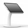 Fixed Open Amazon Fire HD 8" 12th Gen (2024) Desk / Table Stand  [Front Iso View] - White
