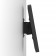 Angled Forward | Tilting Enclosed Samsung Galaxy Tab A11+ 11" Wall Mount [Side Ortho View] - Black
