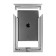 Assembly View - Florentine Silver - iPad 2, 3, 4 Wall Frame / Mount / Enclosure