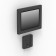 Disassembled View | Enclosed 10.2" iPad 7th, 8th & 9th Gen EZ ChargeDOCK Wall Mount [Front Iso View] - Black