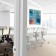 Removable Tilting Glass Mount - 12.9-inch iPad Pro - White [Isometric View]