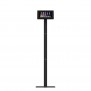 Fixed VESA Floor Stand - iPad Mini 1, 2 & 3 - Black [Full Front View]