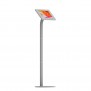 Fixed VESA Floor Stand - 10.2-inch iPad 7th Gen - Light Grey [Full Front Isometric View]