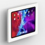 Tilting VESA Wall Mount - 12.9-inch iPad Pro 4th Gen - White [Isometric View]