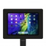Fixed VESA Floor Stand - 11-inch iPad Pro 2nd & 3rd Gen - Black [Tablet Front 45 Degrees]