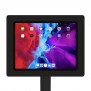 Fixed VESA Floor Stand - 12.9-inch iPad Pro 4th & 5th Gen - Black [Tablet Front 45 Degrees]
