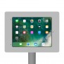 Fixed VESA Floor Stand - 10.5-inch iPad Pro - Light Grey [Tablet Front 45 Degrees]