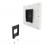 Permanent Fixed Glass Mount - Samsung Galaxy Tab A7 10.4 - White [Assembly View 1]