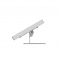 Adjustable Tilt Surface Mount - Samsung Galaxy Tab A7 Lite 8.7 - Light Grey [Side View -45 Degrees]