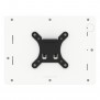 Removable Tilting Glass Mount - 10.5-inch iPad Pro - White [Back]