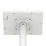 Fixed VESA Floor Stand - iPad 2, 3 & 4 - White [Tablet Back View]