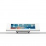 Fixed Tilted 15° Desk / Surface Mount - 12.9-inch iPad Pro - White [Front View]