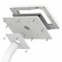 Fixed VESA Floor Stand - Samsung Galaxy Tab A7 Lite 8.7 - White [Tablet Assembly Isometric View]