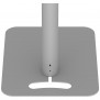 Fixed VESA Floor Stand - Light Grey [Kensington Lock View]