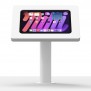Fixed Desk/Wall Surface Mount - iPad Mini (6th Gen) - White [Front Isometric View]