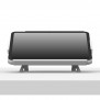 Flippable Desk Stand Open Enclosure iPad Mini 6 | 7 (A17 Pro) [Front View] - White