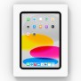 Front Ortho Portrait View - White - On-Wall iPad / Tablet Enclosure