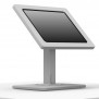 Portable 360 Rotating & Tilting Enclosed iPad Pro 13" (M4) Stand [Front Iso View] - Light Grey
