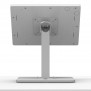Portable 360 Rotating & Tilting Enclosed iPad Pro 13" (M4) Stand [Rear Ortho View] - Light Grey