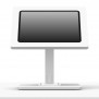Portable 360 Rotating & Tilting Enclosed 12.9" iPad Pro 1st/2nd Gen Stand [Front Ortho View] - White