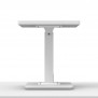 Portable 360 Rotating & Tilting Enclosed Microsoft Surface Pro 8 & Pro X Stand at 90º Tilt Upward [Side Ortho View] - White