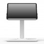 Portable 360 Rotating & Tilting OpenVESA 13" iPad Air (M2, M3) Stand [Front Ortho View] - White
