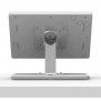 Portable 360 Rotating & Tilting Enclosed iPad Mini 1, 2 & 3 Stand [Rear Ortho View] - Light Grey