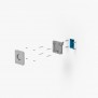 VESA 100 / Wall VidaMount® ChargeDOCK™ - Light Grey [Exploded Isometric View]