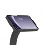 Open Fixed VESA Floor Stand - Samsung Galaxy Tab A9 8.7 - Black [Tablet Front Isometric View]