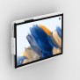 Fixed Slim Open VESA Wall Mount - Samsung Galaxy Tab A8 10.5 - White [Isometric View]