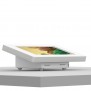 Fixed Tilted 15° Desk / Surface Mount - Samsung Galaxy Tab A7 Lite 8.7 - White [Front Isometric View]