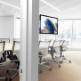 Removable Fixed Open Glass Mount - Samsung Galaxy Tab A8 10.5 - White [Isometric View]