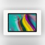 Tilting VESA Wall Mount - Samsung Galaxy Tab S5e 10.5 - White [Front View]